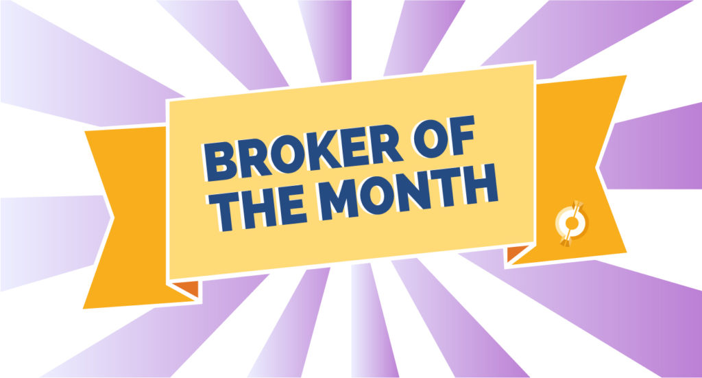 CoinCompare logo broker of the month August