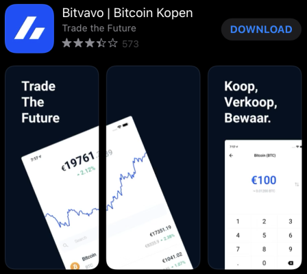 Download Bitvavo app NL