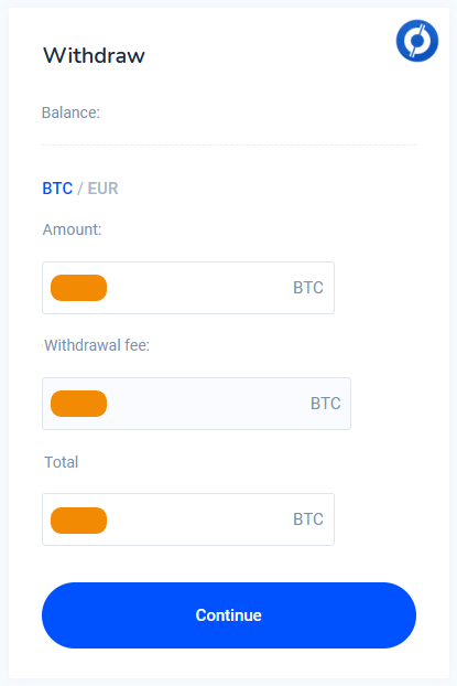 Crypto withdraw 2