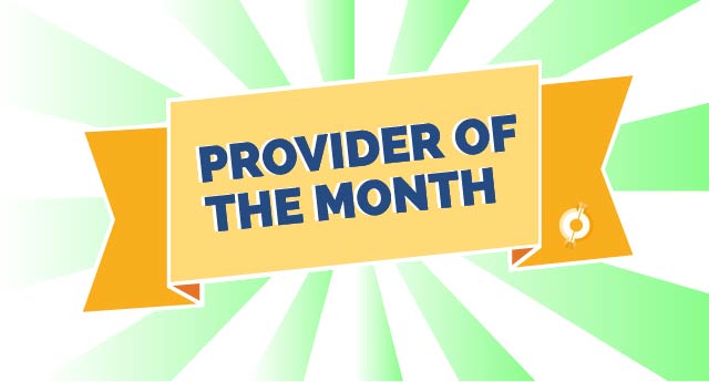 Provider of the month October promotion