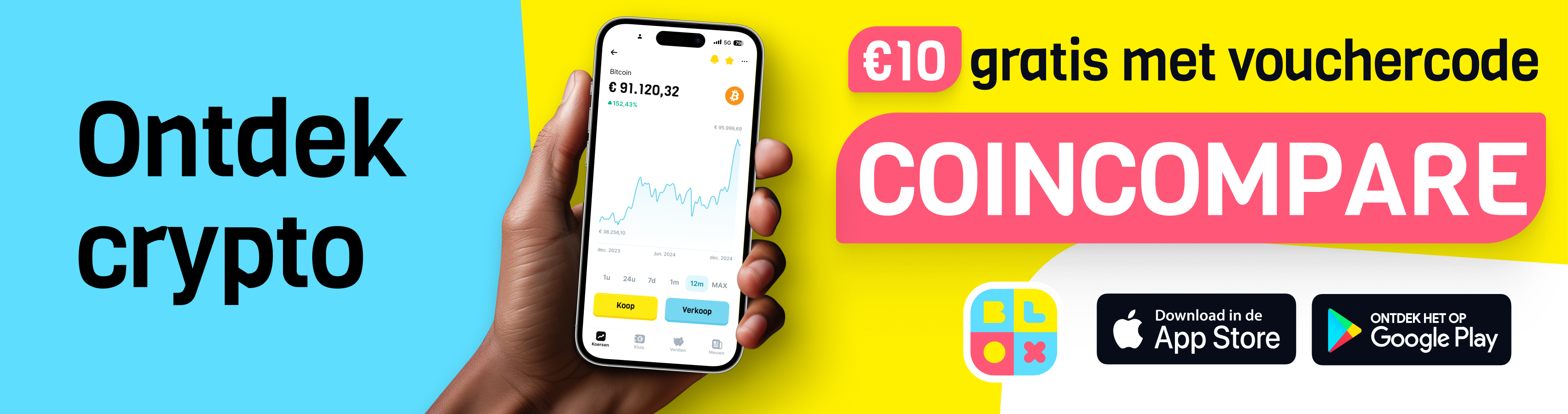 BLOX vouchercode 10 euro CoinCompare NL